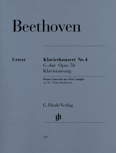 Front Cover Image Klavierkonzert Nr. 4 G-dur op. 58