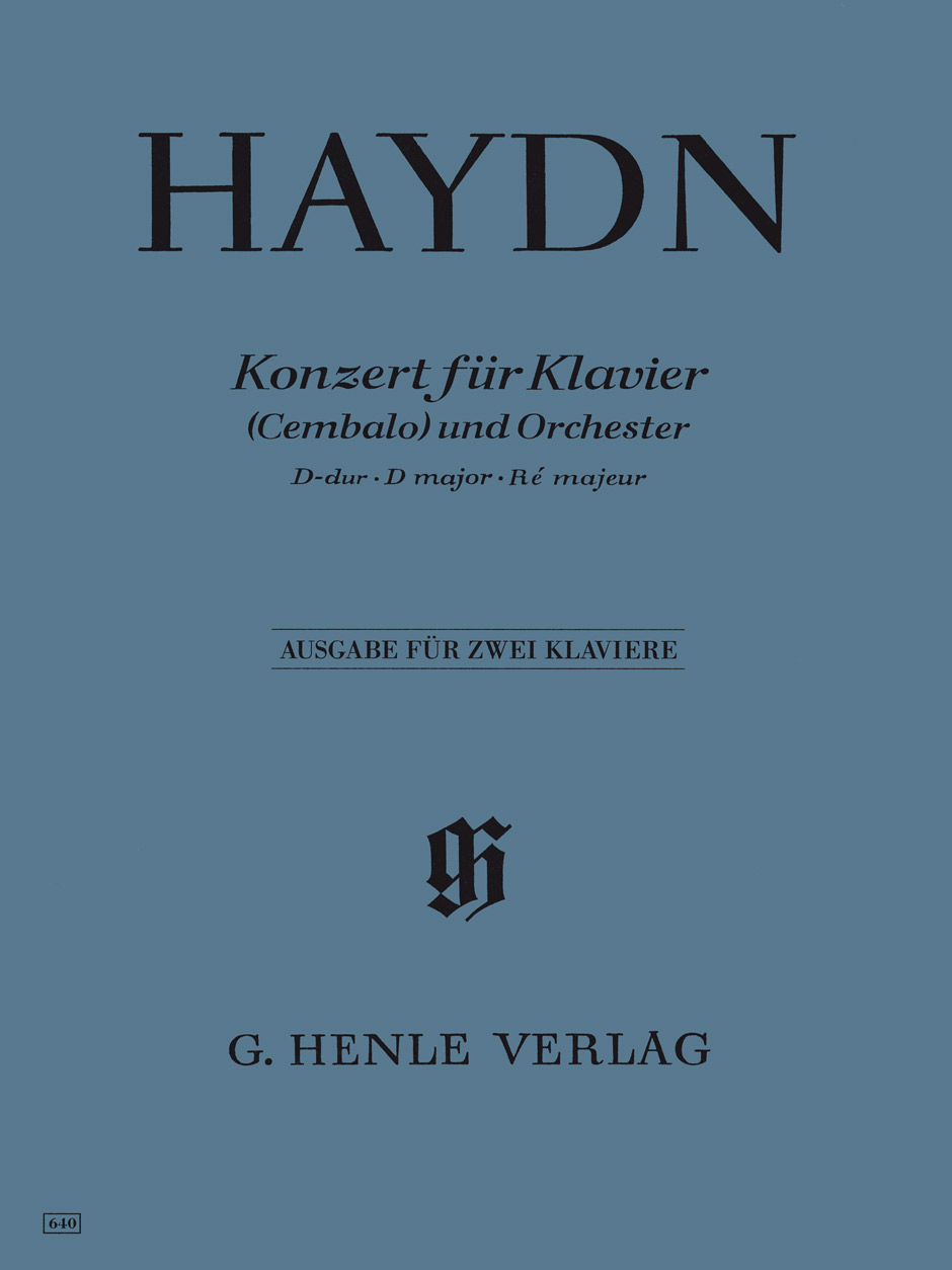 Other Cover Image Klavierkonzert D-Dur Hob. XVIII:11