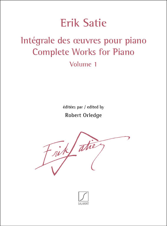 Other Cover Image Intégrale des œuvres pour piano volume 1