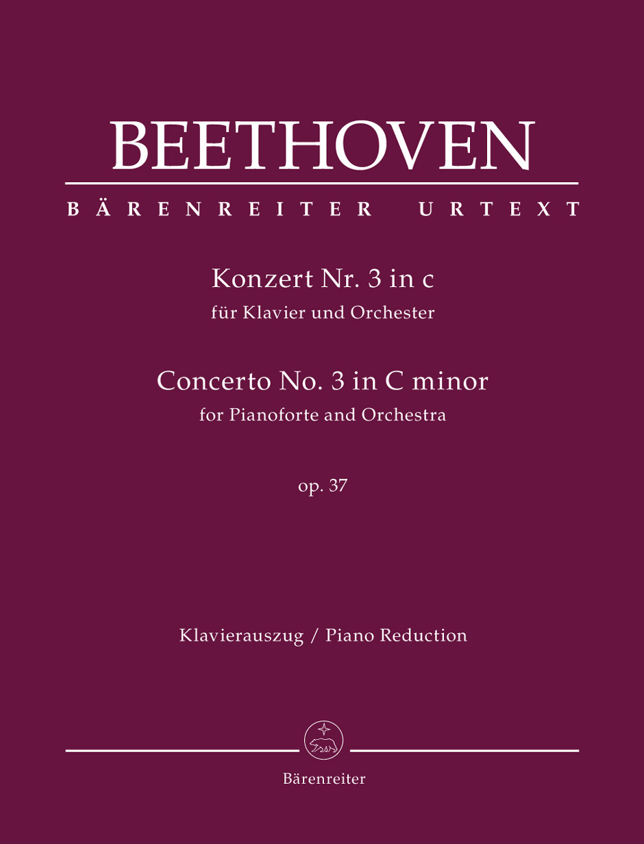 Front Cover Image Konzert für Klavier und Orchester Nr. 3 c-Moll op. 37