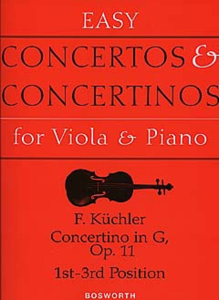 Front Cover Image Concertino G-Dur op. 11