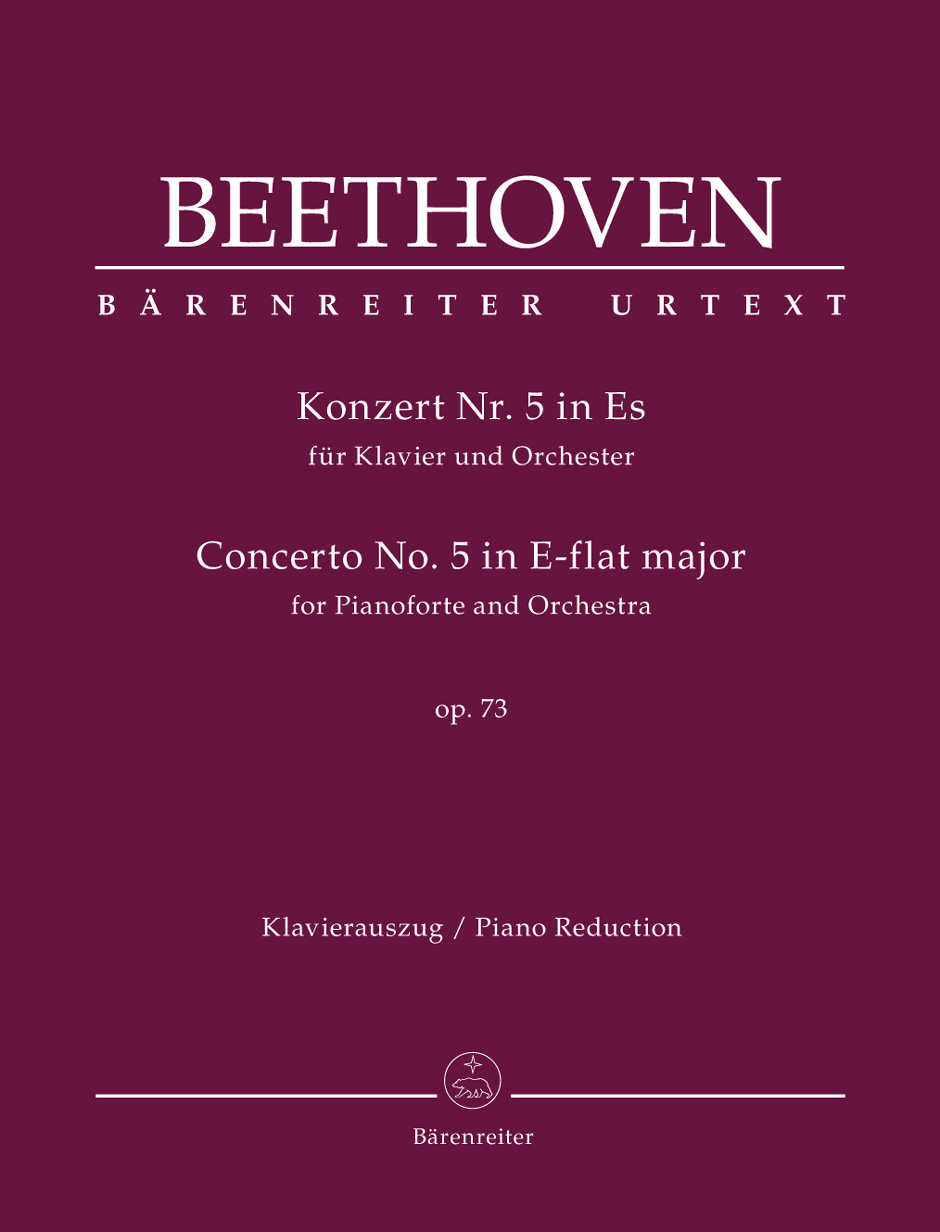 Front Cover Image Konzert für Klavier und Orchester Nr. 5 Es-Dur op. 73