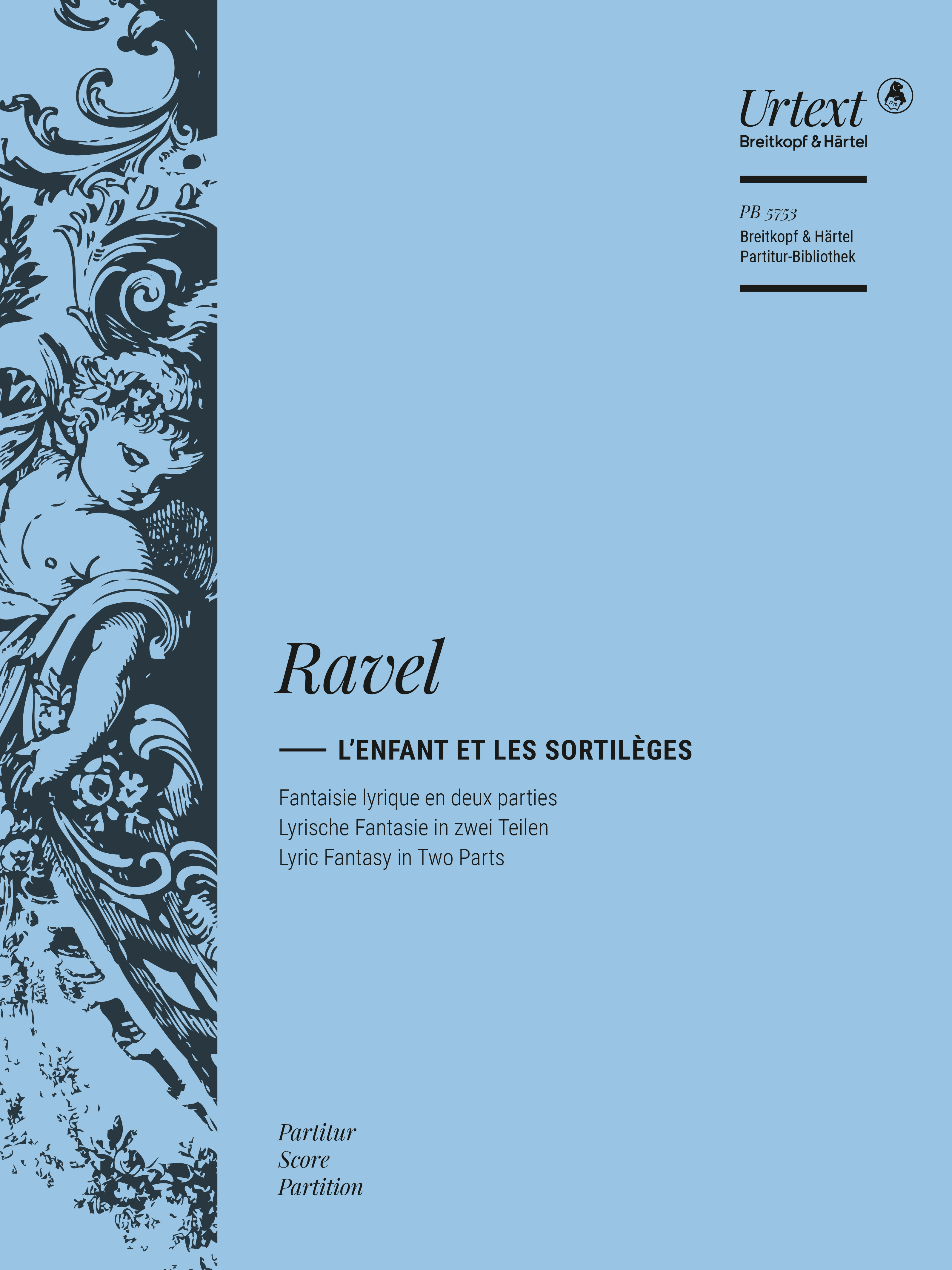 Front Cover Image L’Enfant et les Sortilèges