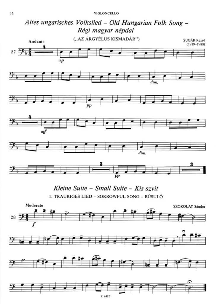 Other Cover Image Violoncellomusik 1
