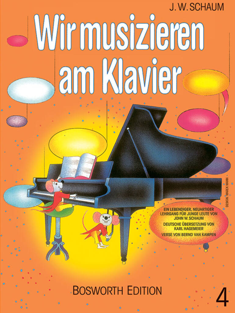 Front Cover Image Wir musizieren am Klavier Band 4