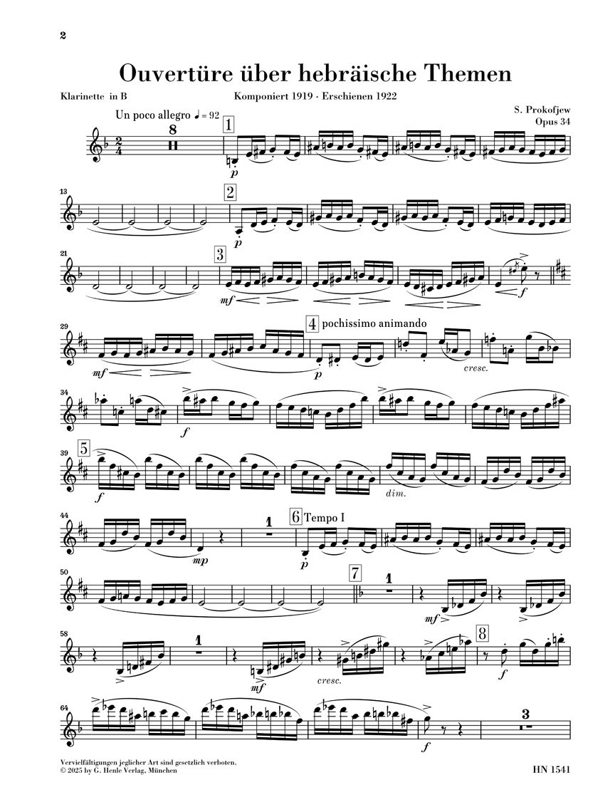 Other Cover Image Ouvertüre über hebräische Themen op. 34