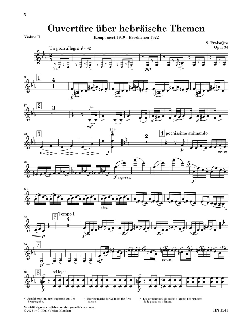 Other Cover Image Ouvertüre über hebräische Themen op. 34