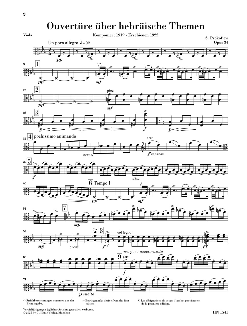 Other Cover Image Ouvertüre über hebräische Themen op. 34