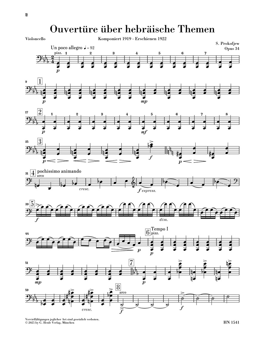 Other Cover Image Ouvertüre über hebräische Themen op. 34