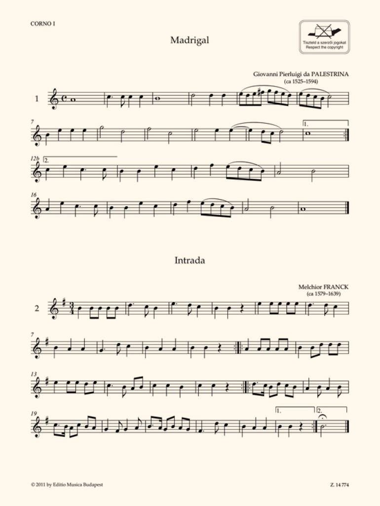 Other Cover Image Trios und Quartette für Hörner