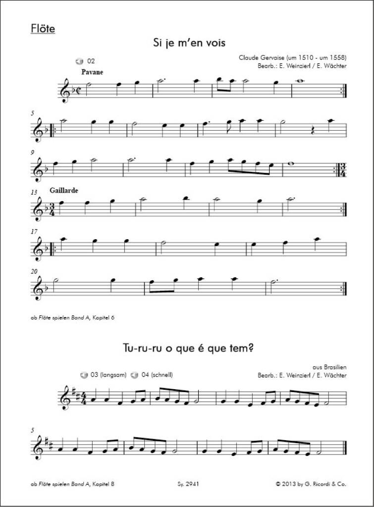 Other Cover Image Flöte spielen - Band A