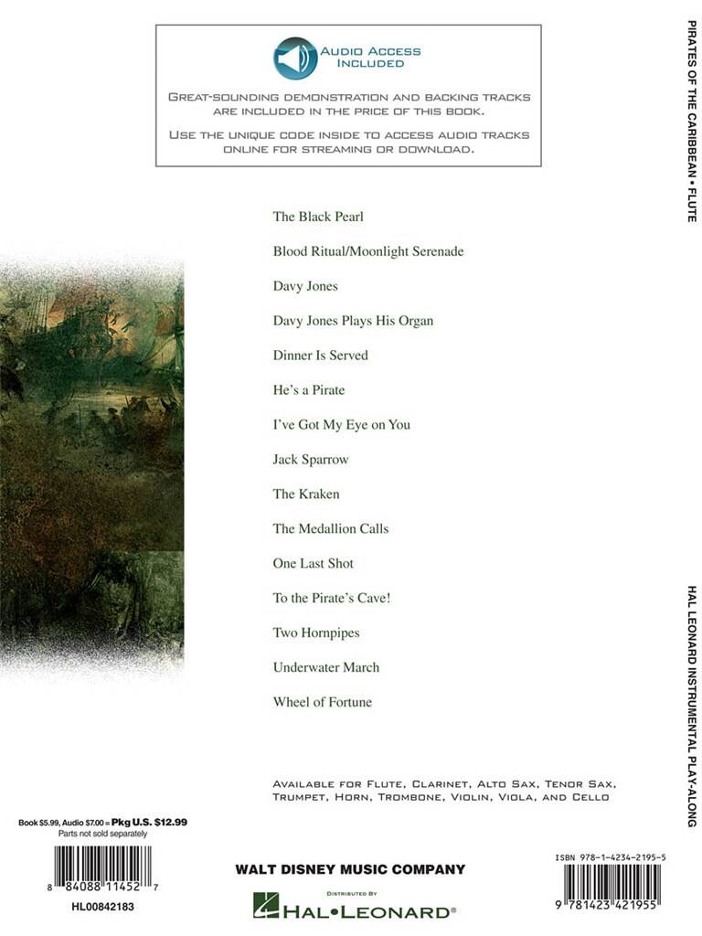 Other Cover Image Pirates of the Caribbean for flute