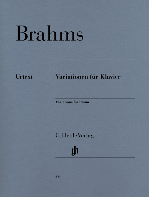 Front Cover Image Variationen für Klavier