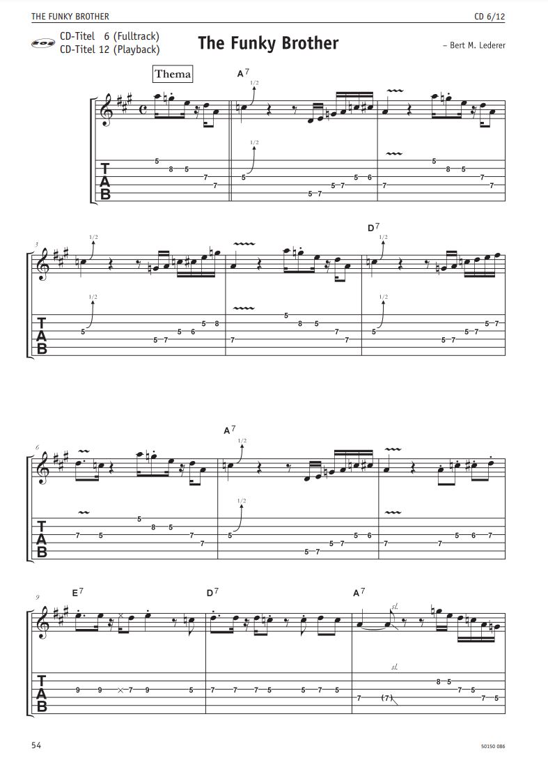 Other Cover Image Ein halbes Dutzend Blues Playalongs 