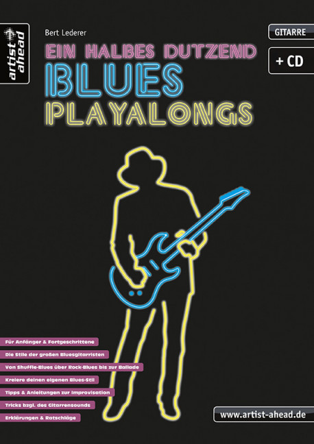 Front Cover Image Ein halbes Dutzend Blues Playalongs 