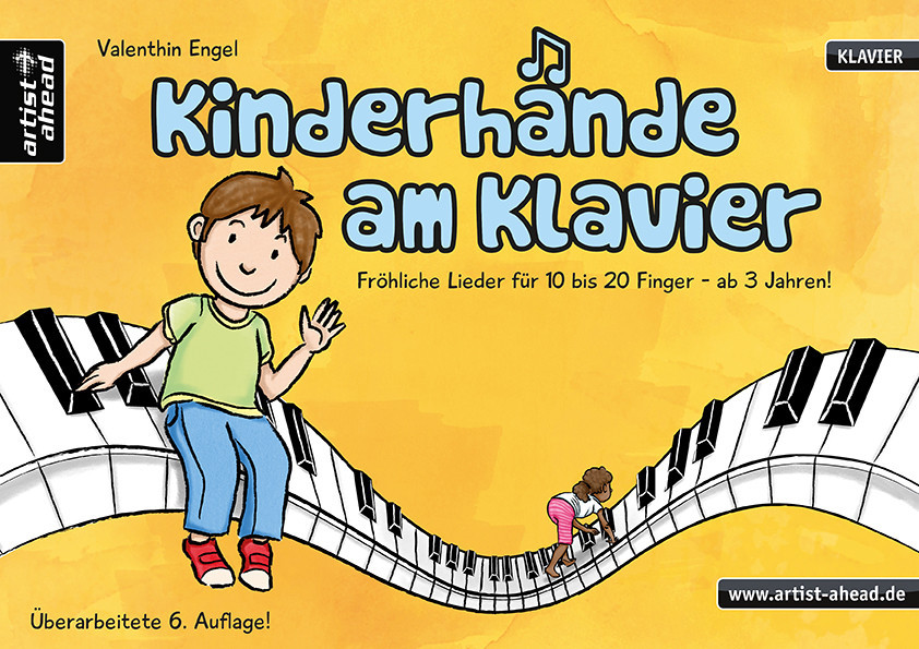 Front Cover Image Kinderhände am Klavier 