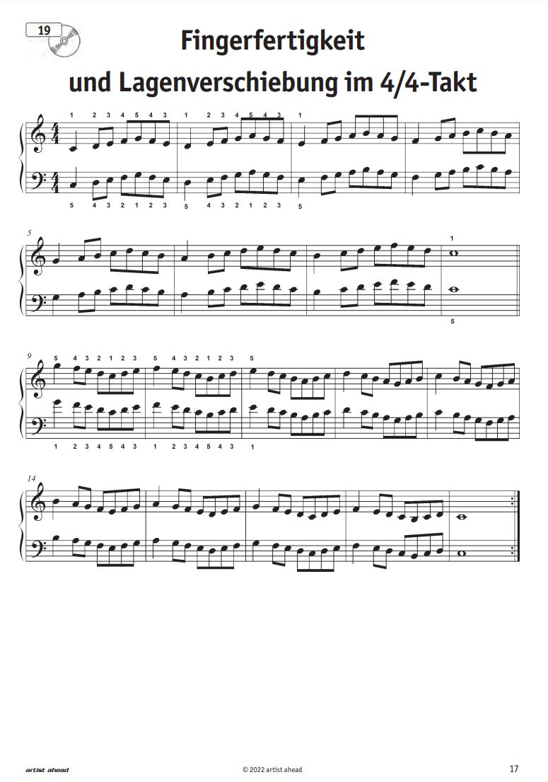 Other Cover Image Fingerübungen am Klavier 