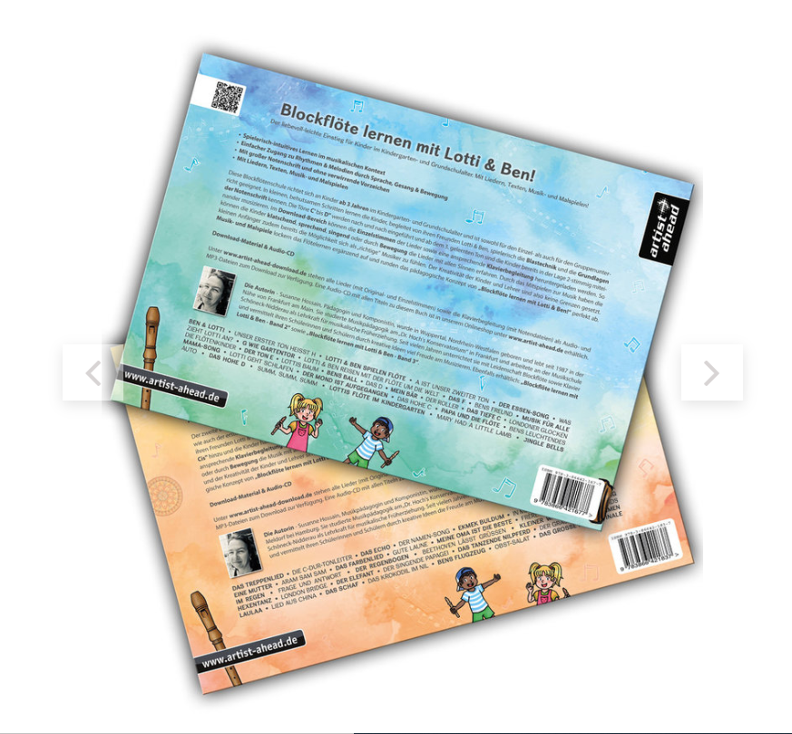 Other Cover Image Blockflöte lernen mit Lotti & Ben 