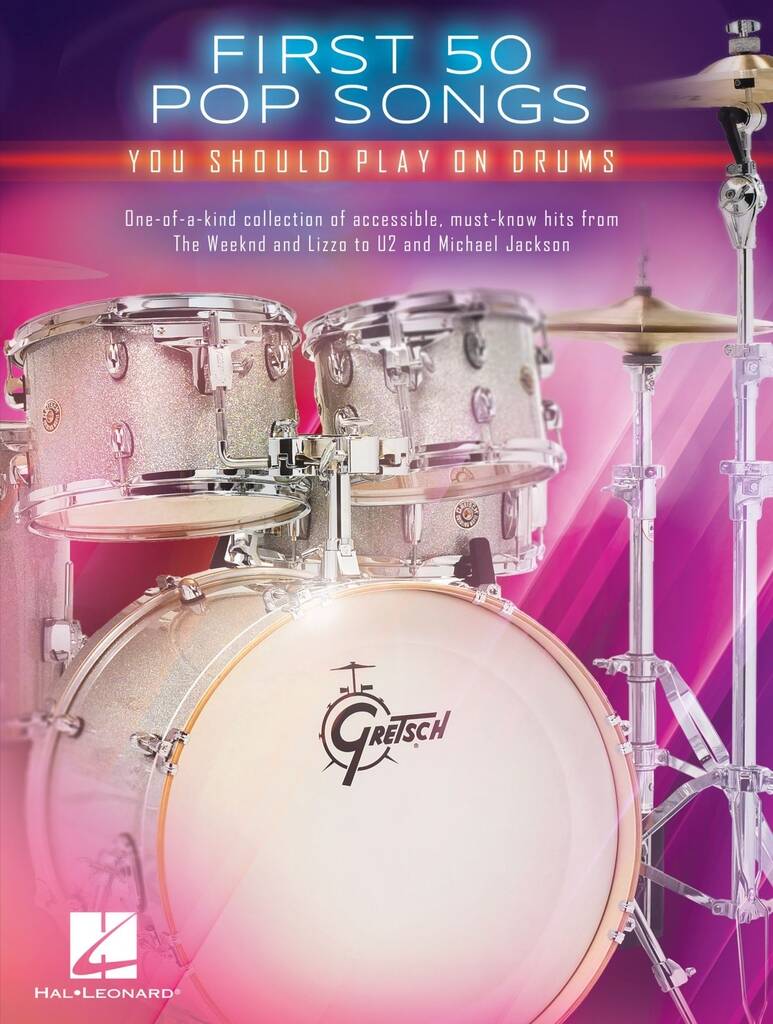 Front Cover Image First 50 Pop Songs You Should Play on Drums