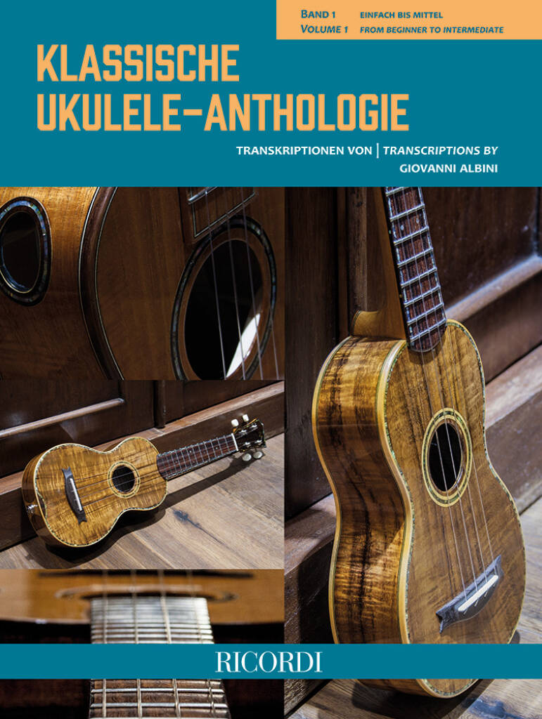 Front Cover Image Klassische Ukulele-Anthologie - Band 1