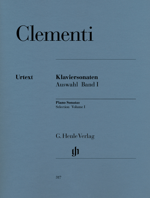 Front Cover Image Klaviersonaten - Auswahl Band 1