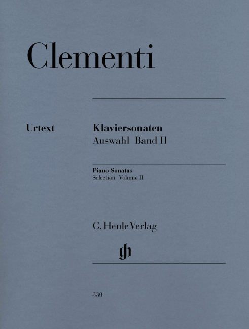 Front Cover Image Klaviersonaten - Auswahl Band 2