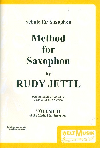 Front Cover Image Schule für Saxophon Band 2