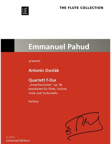 Front Cover Image Quartett "Amerikanisches" für Flöte, Violine, Viola und Violoncello F-Dur op. 96