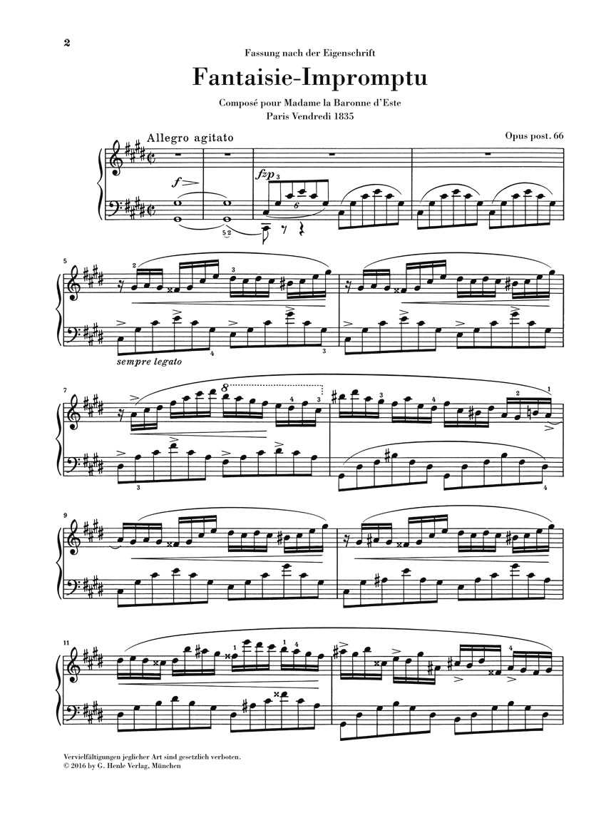 Other Cover Image Fantaisie-Impromptu cis-moll op. post. 66