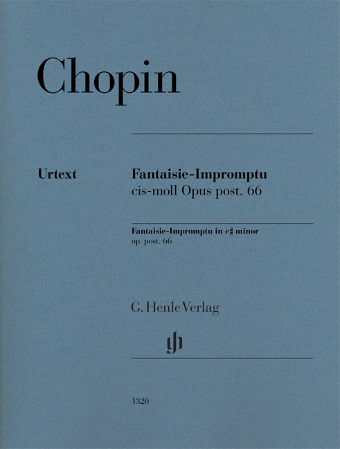 Front Cover Image Fantaisie-Impromptu cis-moll op. post. 66