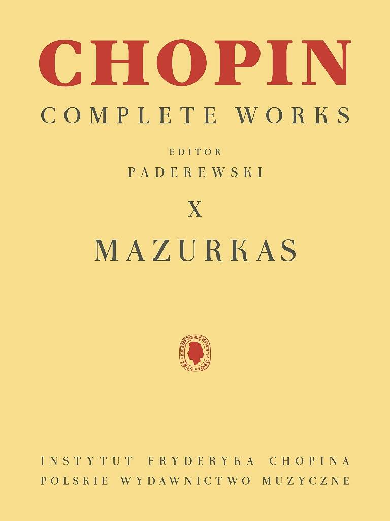 Front Cover Image Mazurkas