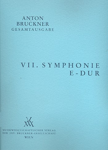 Front Cover Image Sinfonie Nr. 7 E-Dur