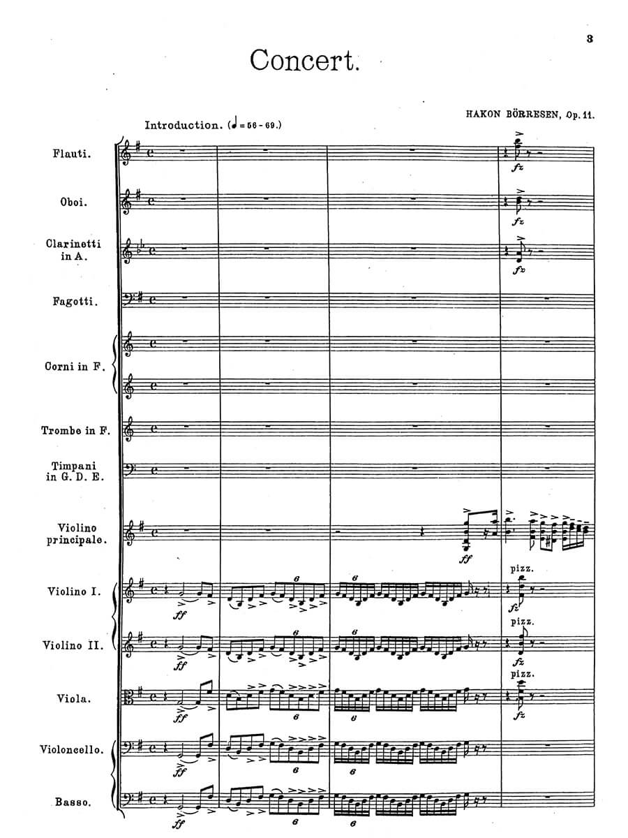 Front Cover Image Violinkonzert G-Dur op. 11