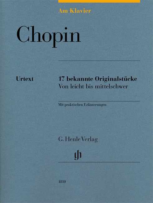 Front Cover Image Am Klavier - Chopin