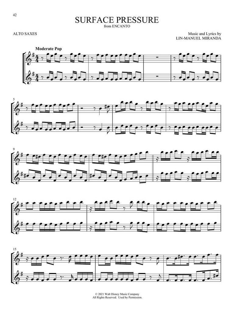 Other Cover Image Chart Hits for Two Alto Sax
