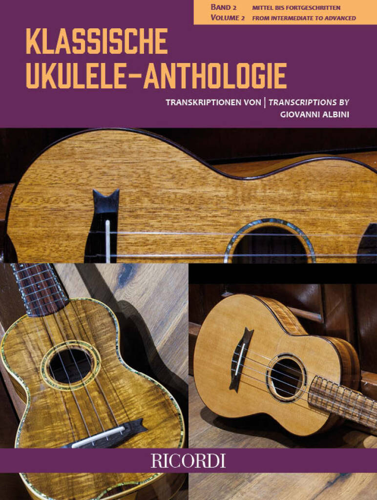 Front Cover Image Klassische Ukulele-Anthologie - Band 2