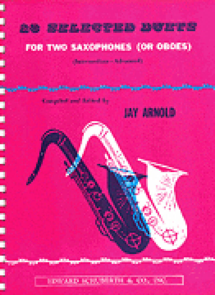 Front Cover Image 28 Selected Duets for Two Saxophones or Oboes