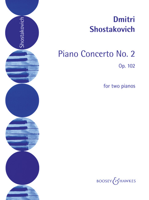 Front Cover Image Konzert für Klavier und Orchester Nr. 2 F-Dur op. 102