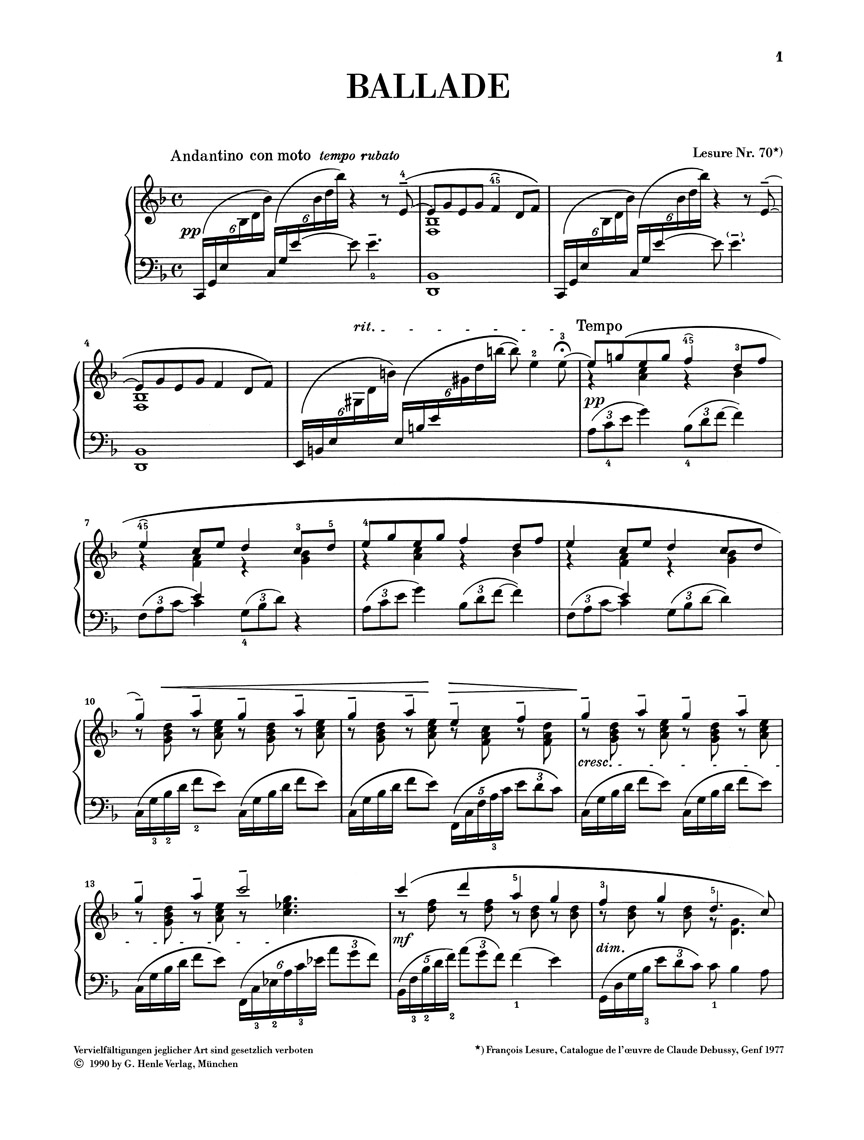 Other Cover Image Ballade