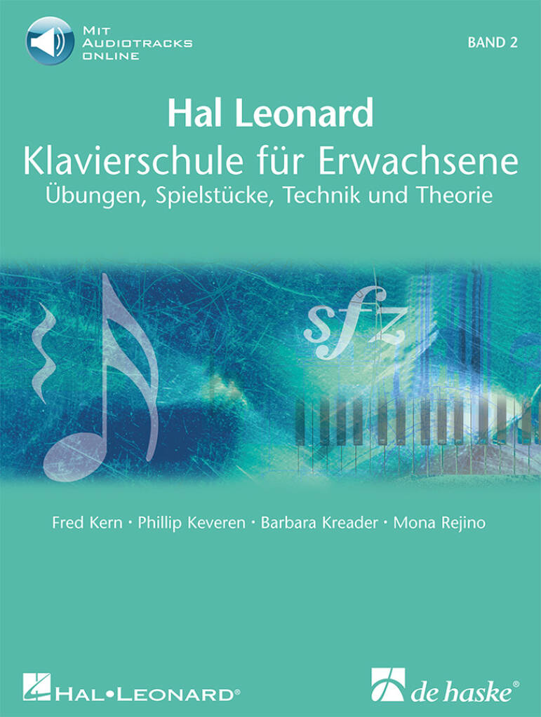Front Cover Image Hal Leonard Klavierschule für Erwachsene Band 2