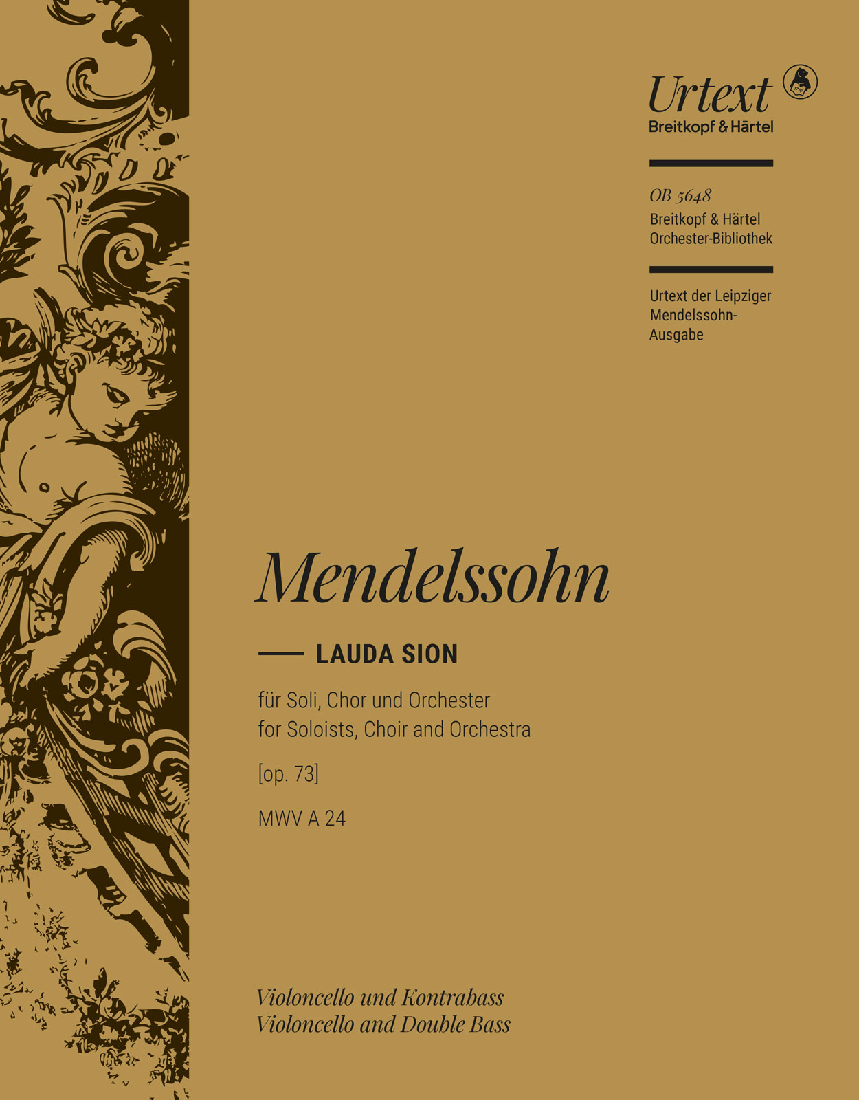 Front Cover Image Lauda Sion op. 73 MWV A 24