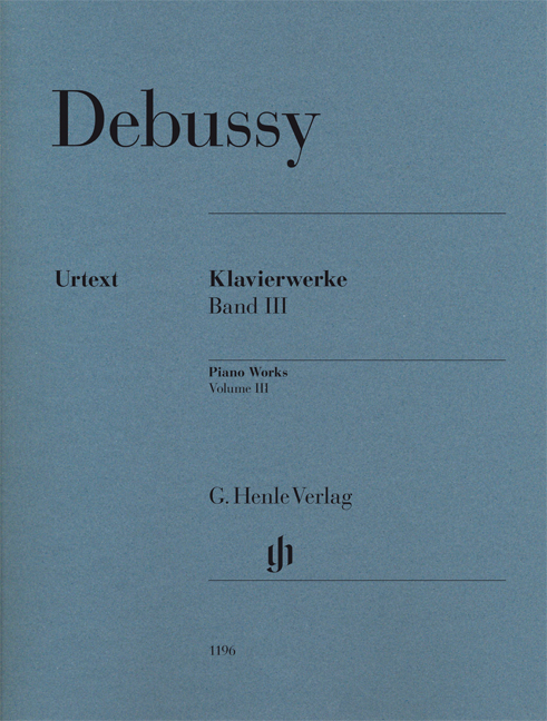 Front Cover Image Klavierwerke Band III