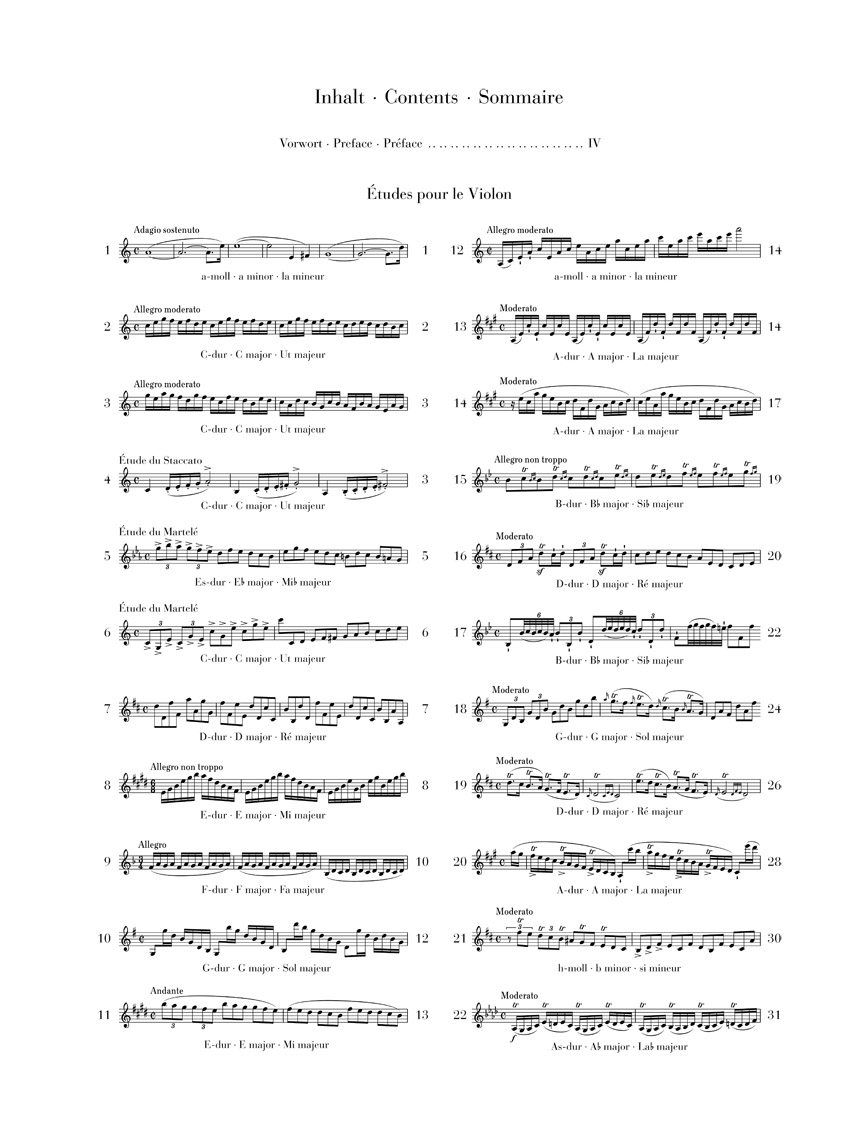 Other Cover Image 42 Etüden für Violine solo
