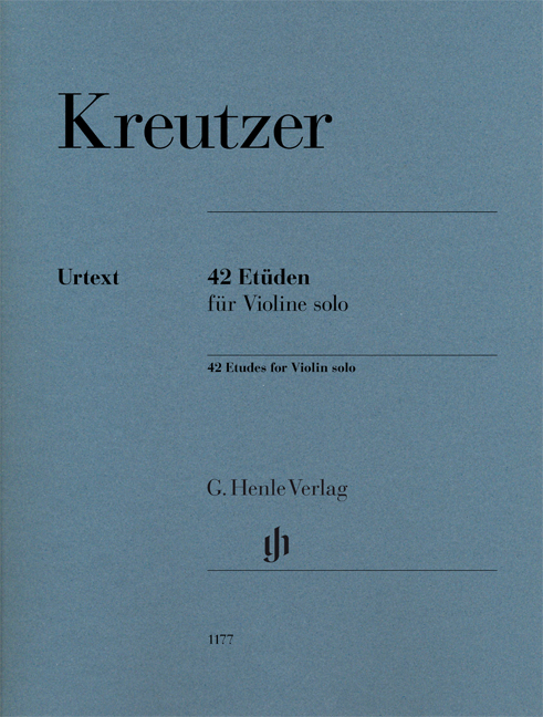 Front Cover Image 42 Etüden für Violine solo