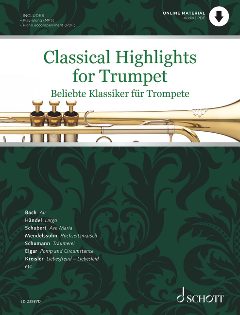 Front Cover Image Beliebte Klassiker für Trompete