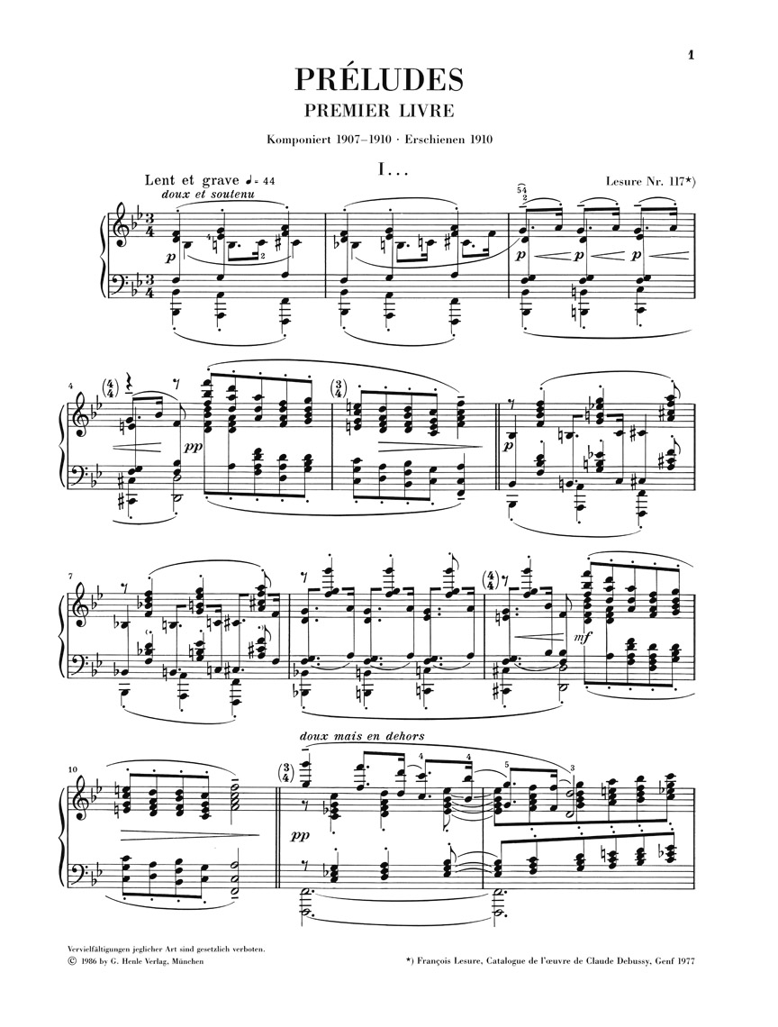 Other Cover Image Préludes - Premier Livre