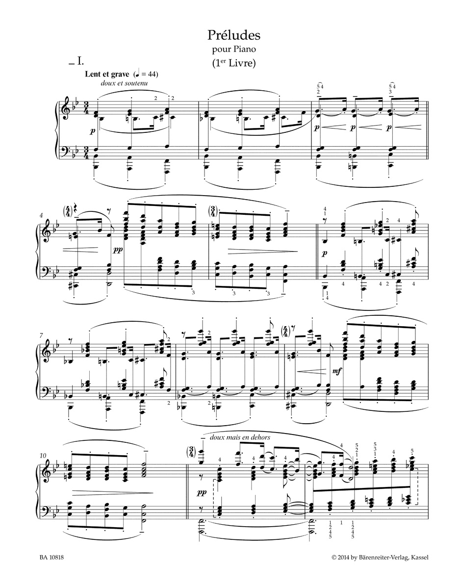 Other Cover Image Préludes für Klavier