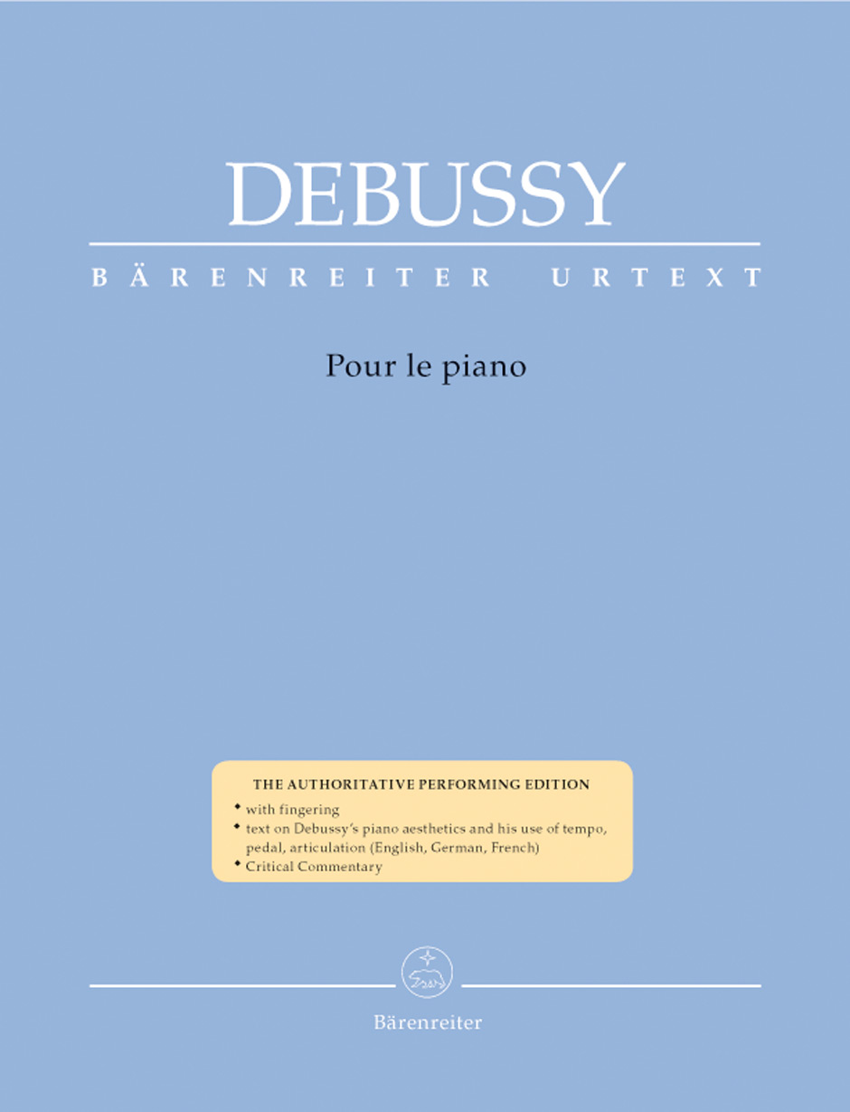 Front Cover Image Pour le piano