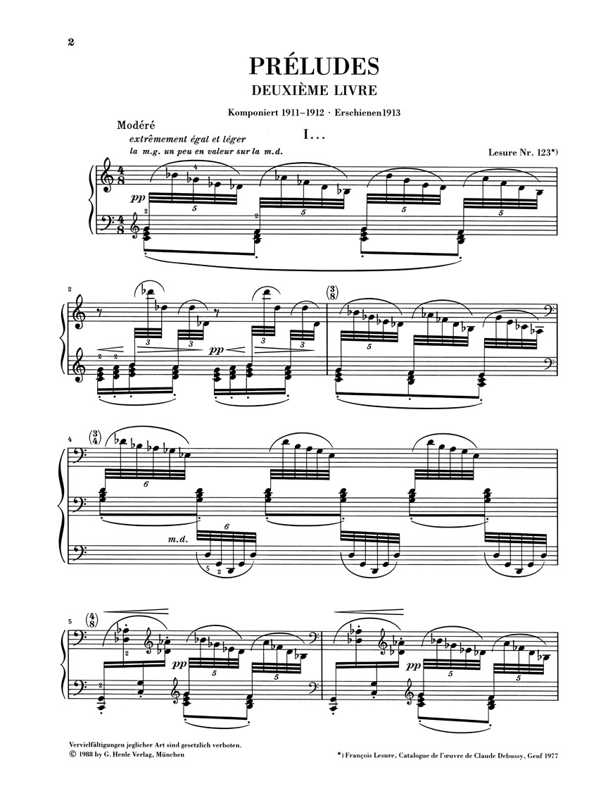 Other Cover Image Préludes - Deuxième Livre