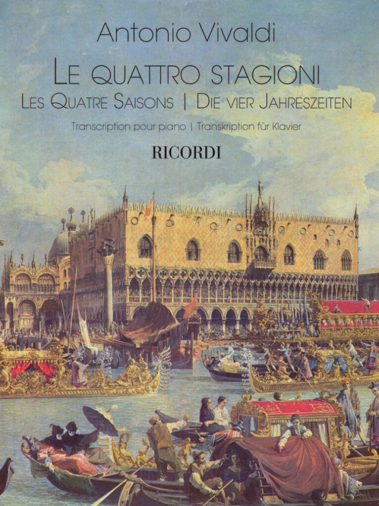 Front Cover Image Les Quatre Saisons - Die vier Jahreszeiten